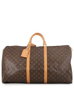 Louis Vuitton Boston Bag Monogram Keepall 60 Travel